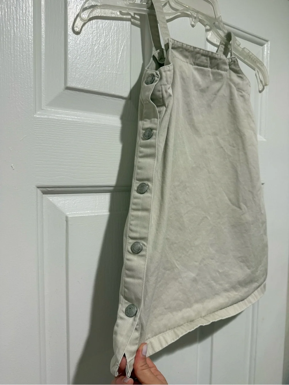 Ralph Lauren Beige Overall Dress Size 4